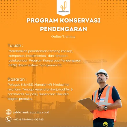 Program Konservasi Pendengaran